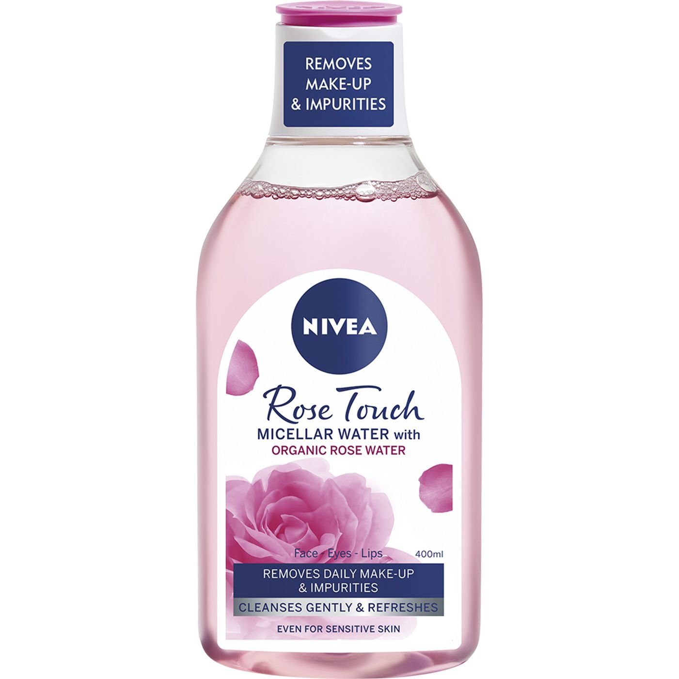 Мицеллярная вода Nivea Rose Touch Прикосновение розы, 400 мл - фото 1