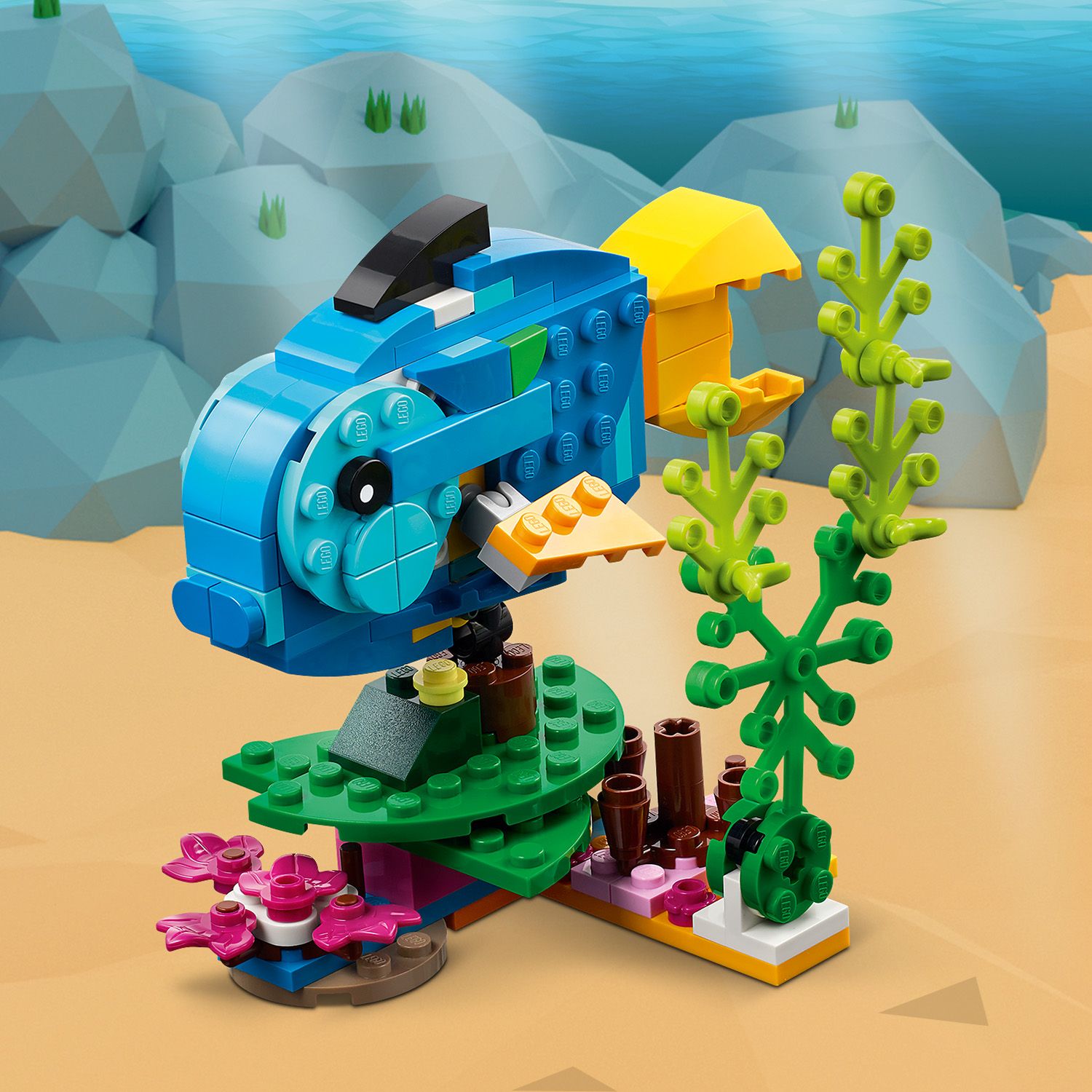 Конструктор LEGO Creator Экзотический попугай 3 в 1, 253 детали (31136) - фото 8