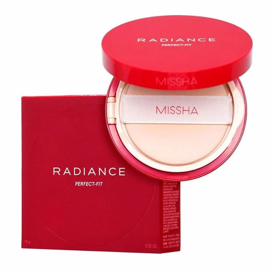 Кушон Missha Radiance Perfect Fit Cushion Vanilla 21 SPF 50+ PA+++ ультрастойкий 15 г - фото 2