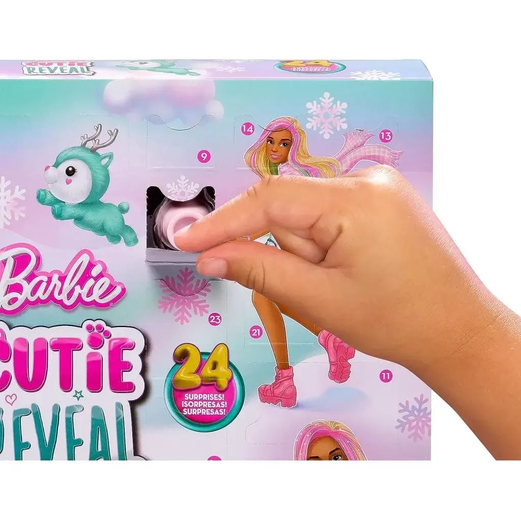 Игровой набор Barbie Адвент-календарь Cutie Reveal (HJX76) - фото 3