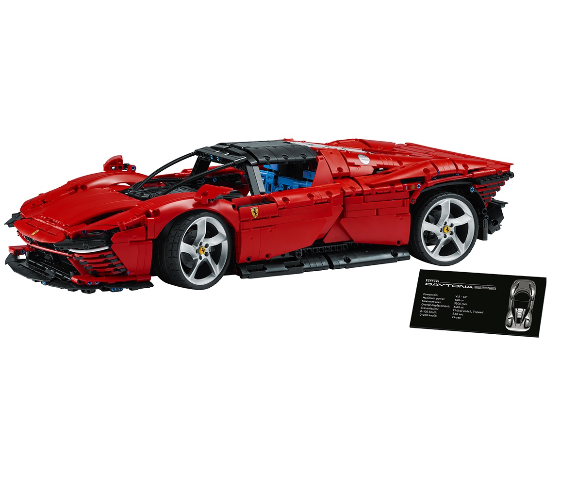 Конструктор LEGO Technic Ferrari Daytona SP3, 3778 предметів (42143) - фото 2