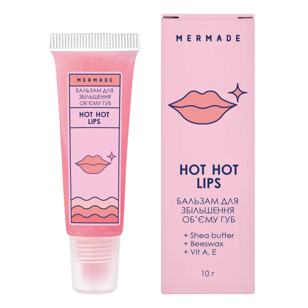 Бальзам для збільшення губ Mermade Hot Hot Lips, 10 мл - фото 1
