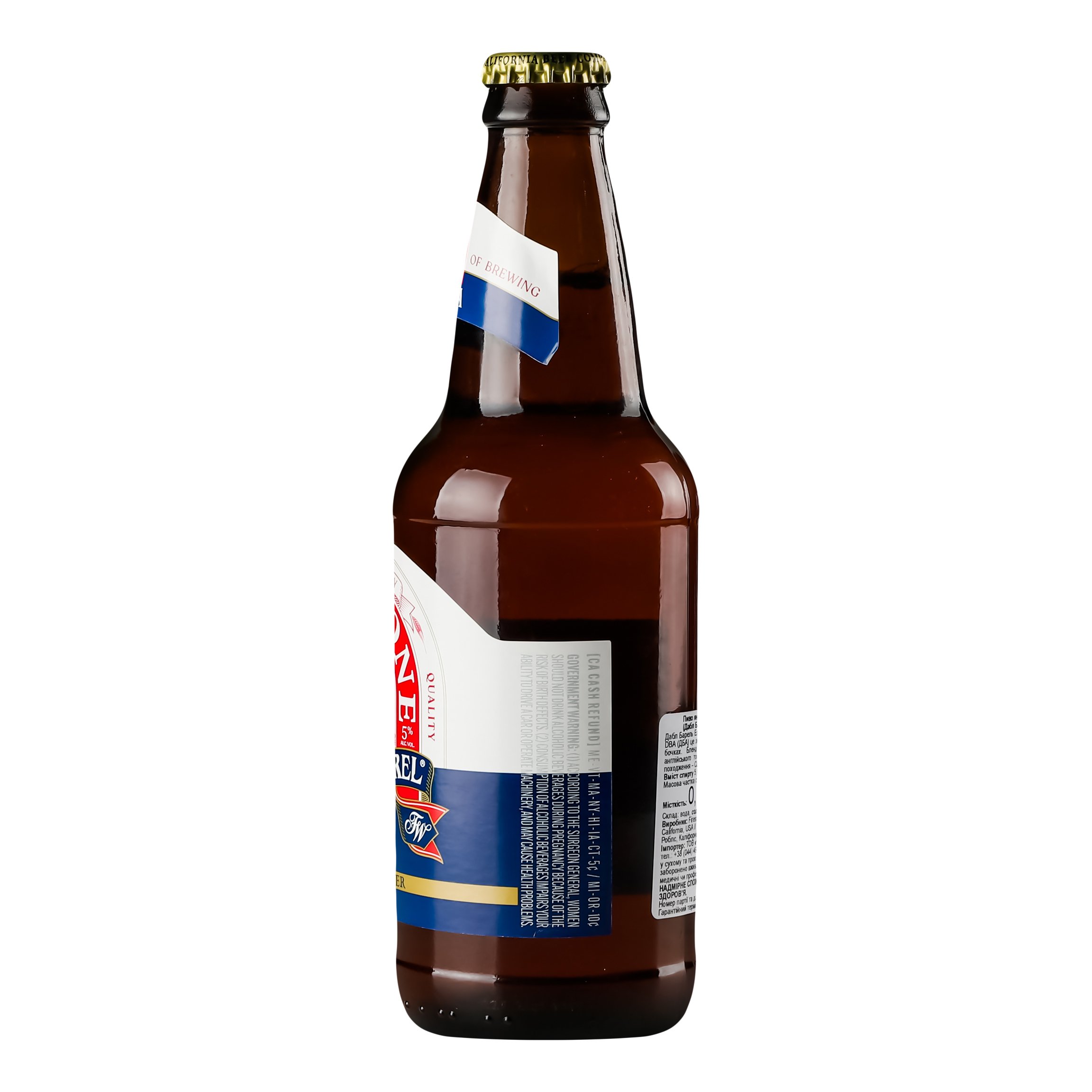 Пиво Firestone Walker DBA янтарное, 5 %,0,355 л (720722) - фото 2