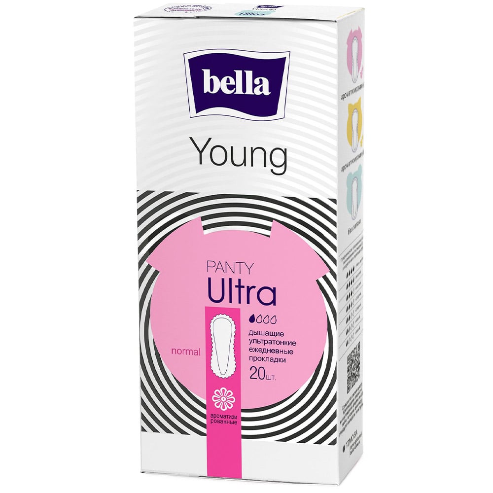 Щоденні прокладки Bella Panty Ultra Young pink 20 шт. - фото 1