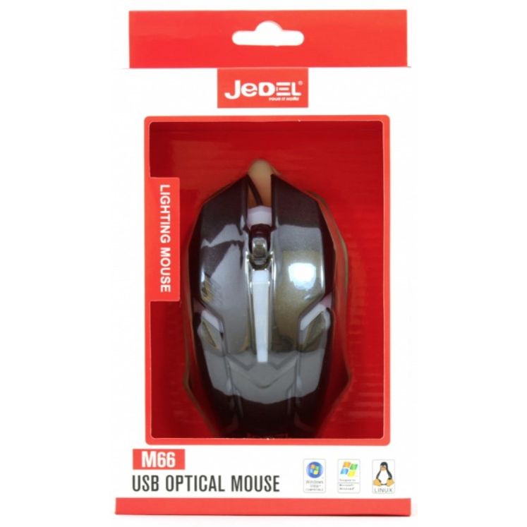 Игровая мышь Jedel M66 1500DPI - фото 6