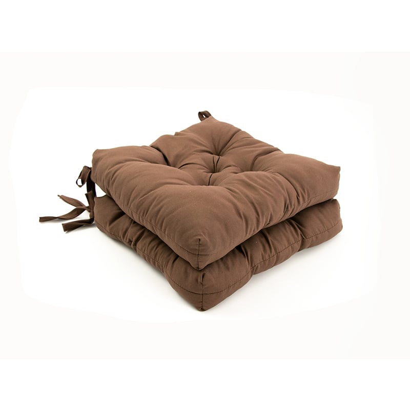 Подушка на табурет Руно, 40х40 см, коричневий (337.52_Коричневий) - фото 3