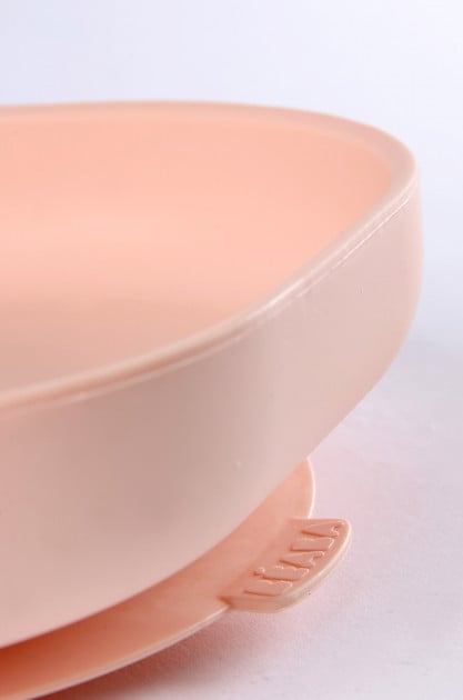 Силіконова тарілка на присосці Beaba Babycook, рожевий (913431) - фото 4