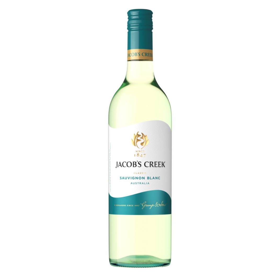 Вино Jacob's Creek Classic Sauvignon Blanc, біле, сухе, 11,5%, 0,75 л (2123) - фото 1