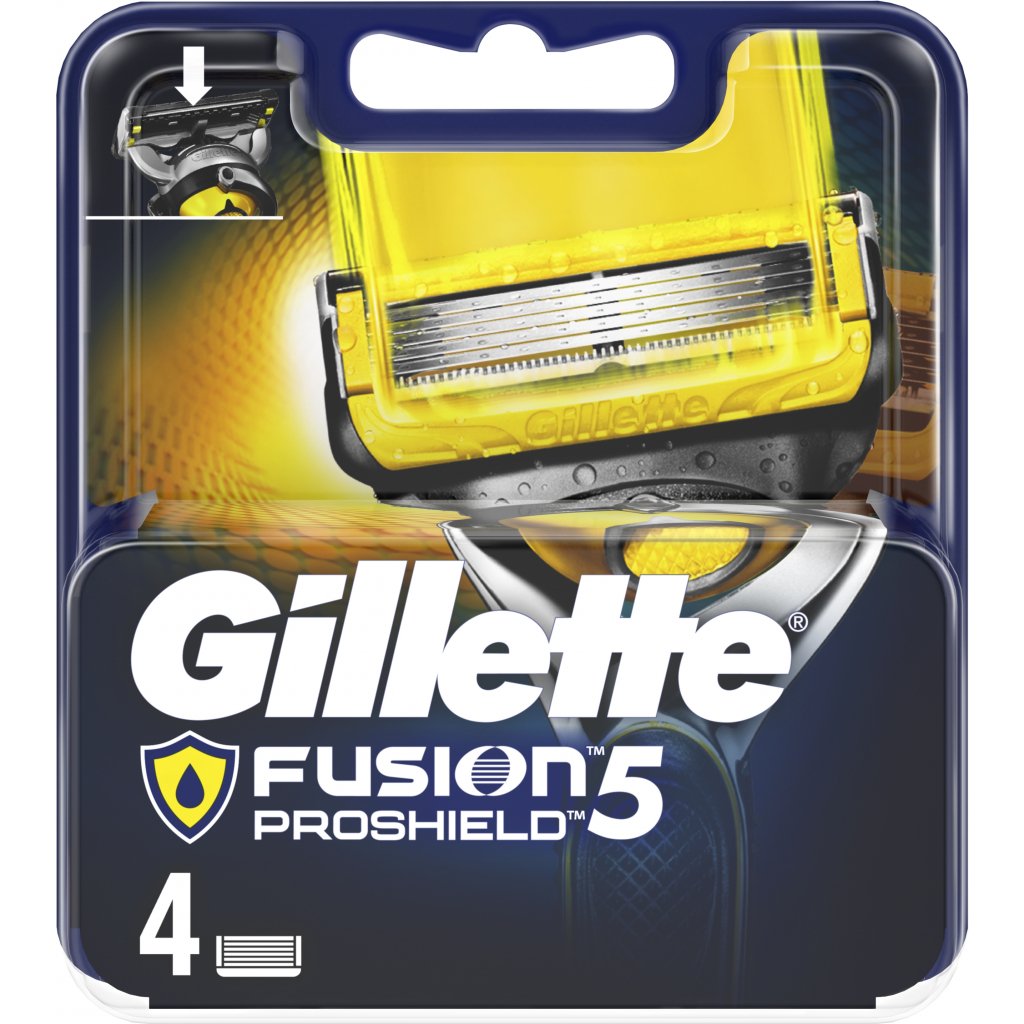 Сменные кассеты для бритья Gillette Fusion5 ProShield, 4 шт. - фото 2
