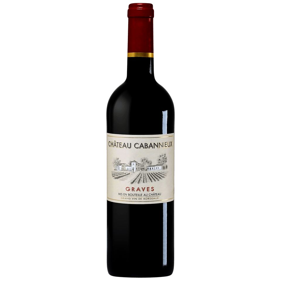 Вино Chateau Cabannieux Graves 2017 красное сухое 0.75 л - фото 1