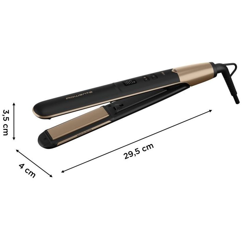 Випрямляч для волосся Rowenta Express Shine Argan Oil чорний (SF4630F0) - фото 5
