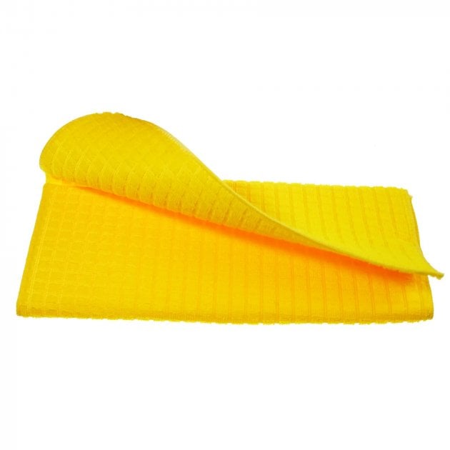 Килимок для сушіння посуду Supretto, 40х51 см, жовтий (4872-0006) - фото 2