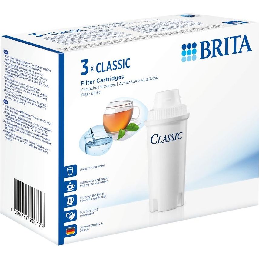 Набір картриджів Brita Classic 3 шт. (100281) - фото 1