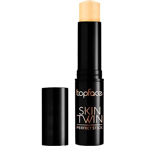 Хайлайтер стік TopFace Skin Twin-Perfect Stick Highlighter PT560 02 Golden Crown 9 г - фото 1