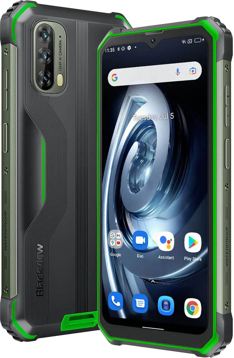 Смартфон Blackview BV7100 6/128Gb NFC Green - фото 8