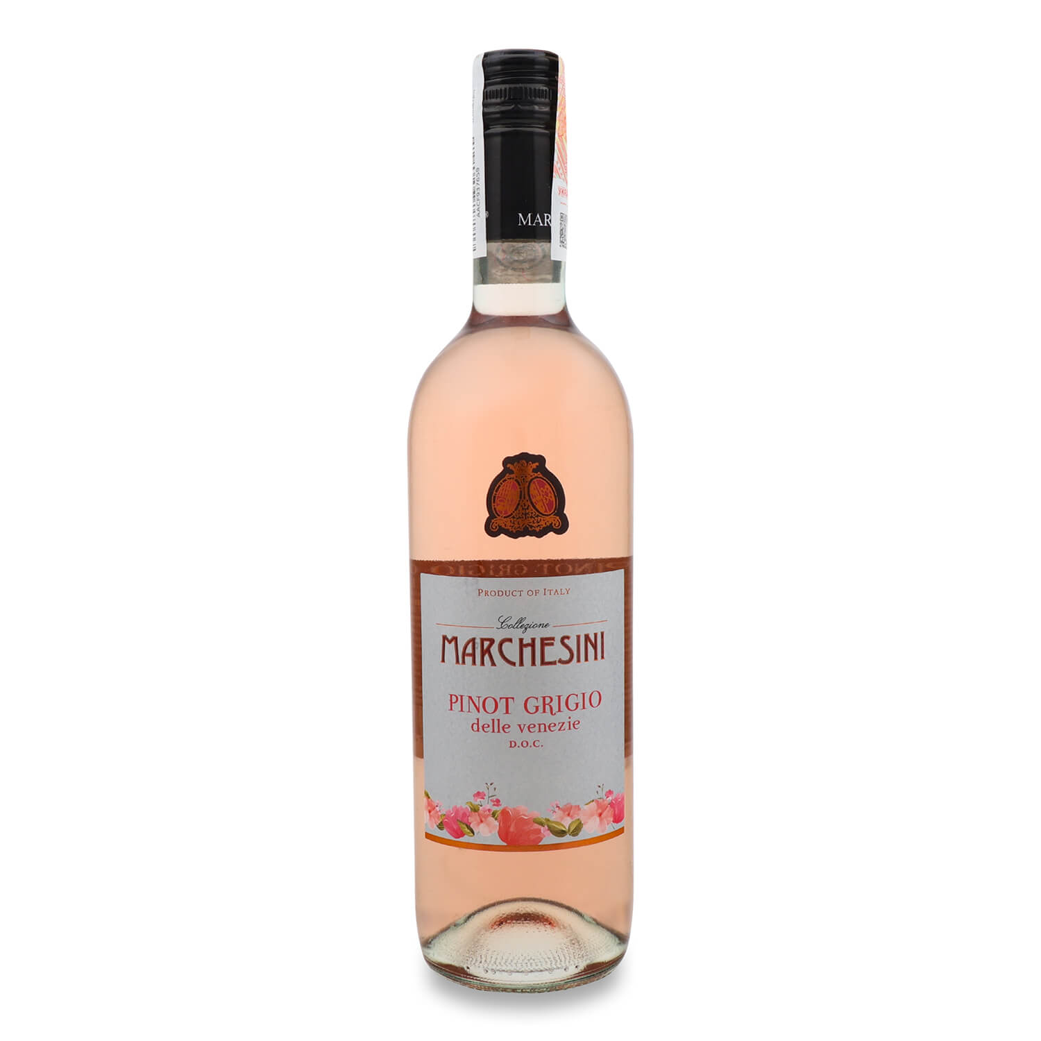 Вино Collezione Marchesini Pinot Grigio Rose, розовое, сухое, 11,5%, 0,75 л (828543) - фото 1