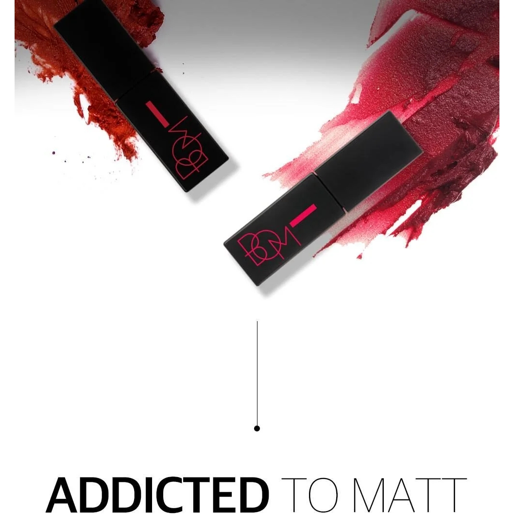 Матовий тінт для губ Beauty of Majesty BOM Matt Holic Tint H RD 102 Vampire Red 8.5 г - фото 4