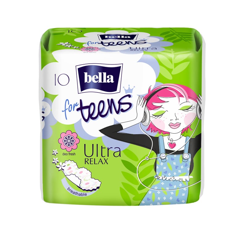 Гігієнічні прокладки Bella for Teens Ultra Relax, 10 шт. - фото 2