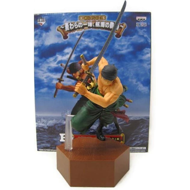 Фигурка Banpresto One Piece Roronoa Zoro Ван Пис Зоро 20 см BS OP Z TVB - фото 1