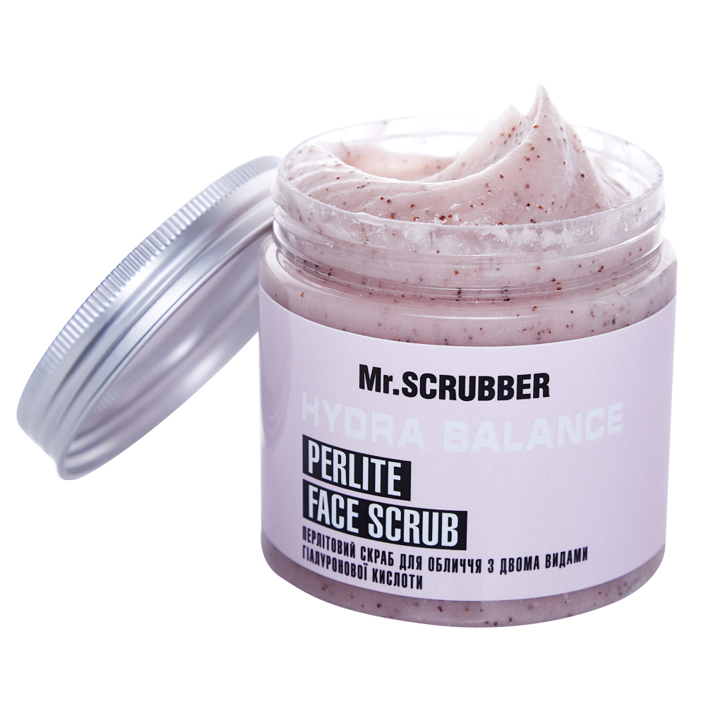 Перлітовий скраб для обличчя Mr.Scrubber Hydra balance Perlite Face Scrub 200 г - фото 1