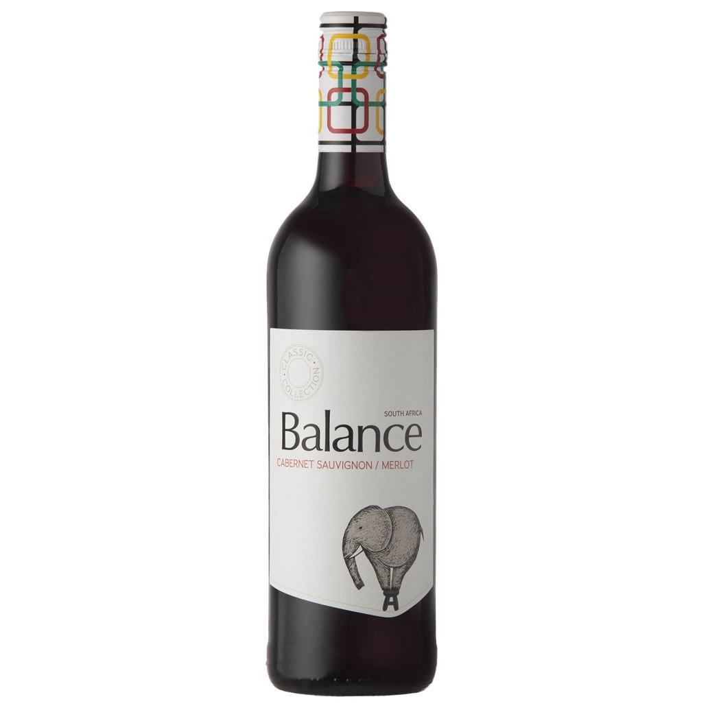 Вино Overhex Wines Balance Classic Cabernet Sauvignon Merlot, красное, сухое, 13%, 0,75 л (8000015201909) - фото 1