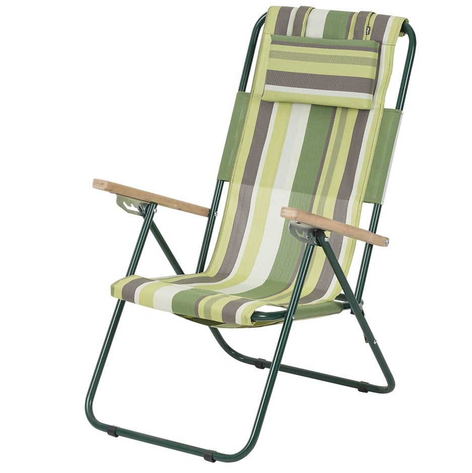 Кресло-шезлонг Vitan Ясень d20 мм зеленый - фото 1