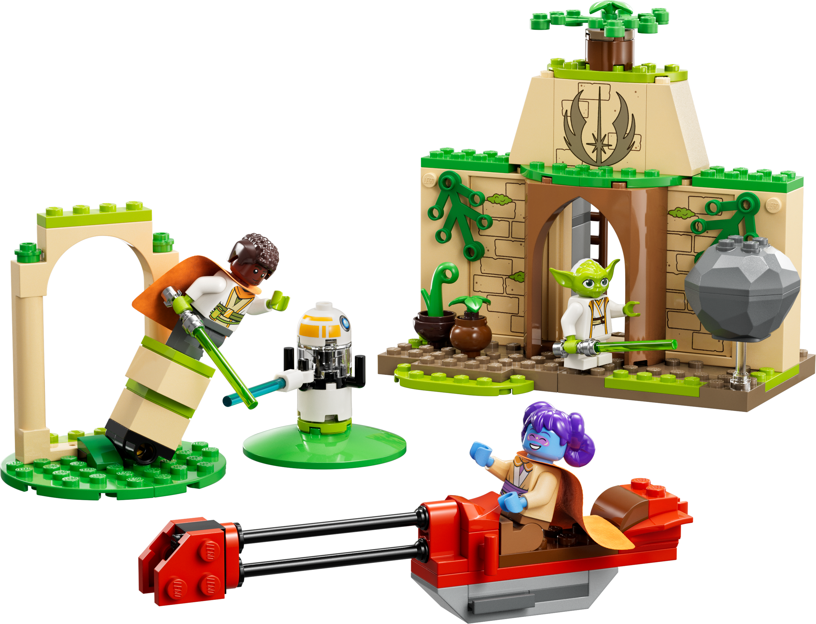 Конструктор LEGO Star Wars Храм джедаев Tenoo, 124 детали (75358) - фото 2