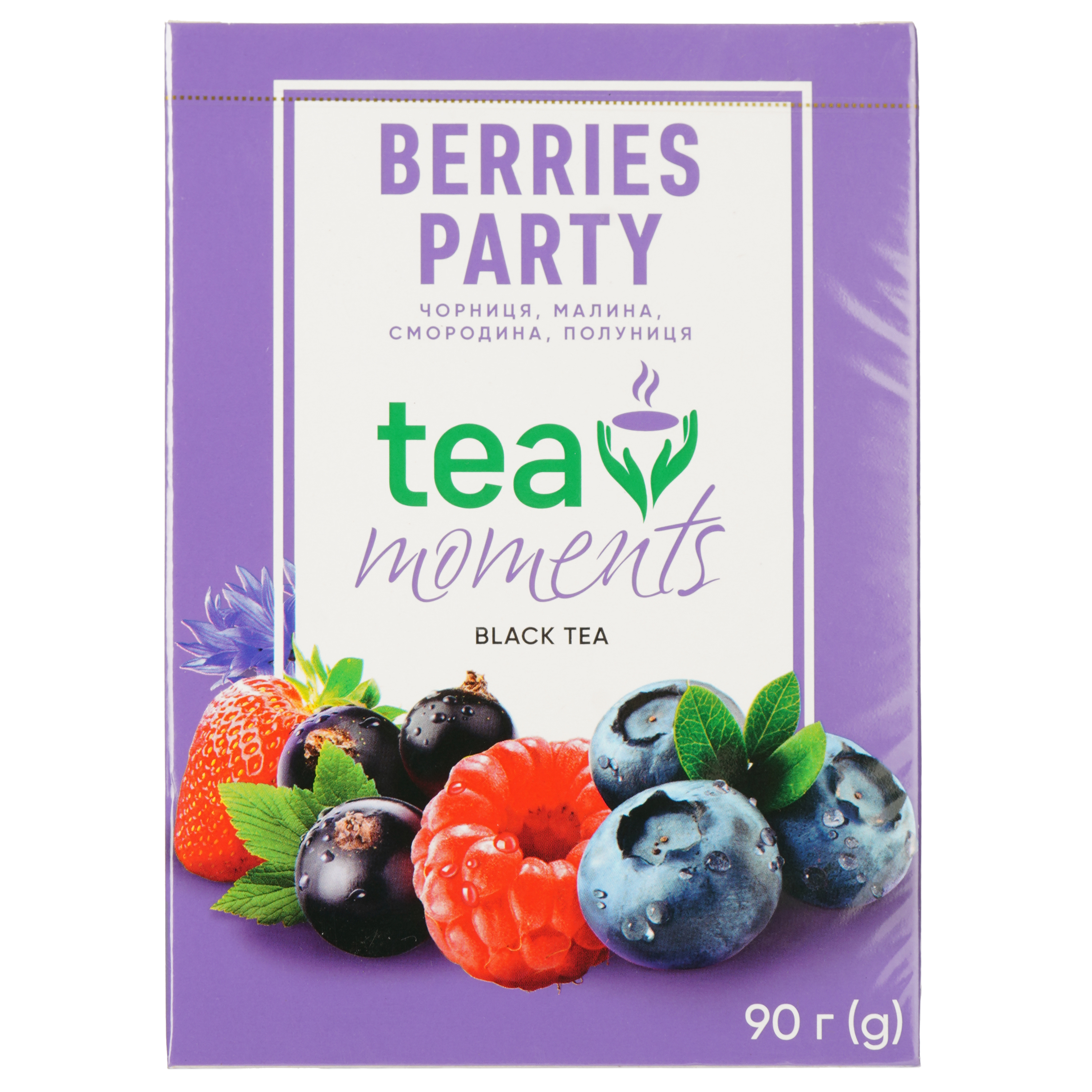 Чай черный Tea Moments Berries Party, листовой, 90 г (920170) - фото 1