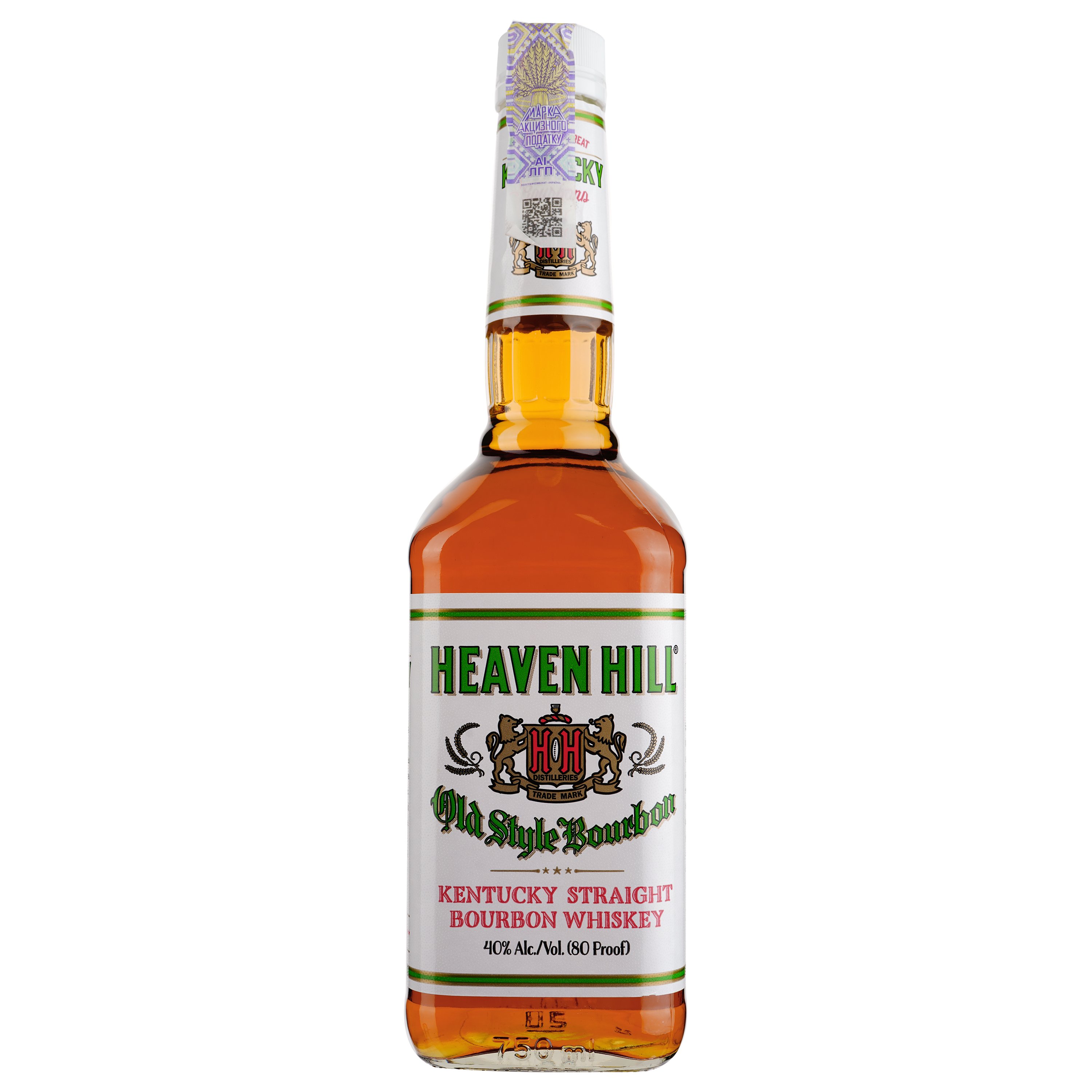 Бурбон Heaven Hill Distilleries Old Style White Bourbon 40% 0.75 л - фото 1