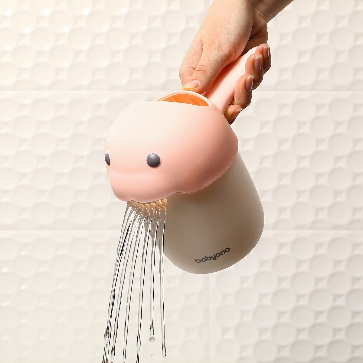 Кружка для миття голови BabyOno Whale, рожевий (1344/03) - фото 2