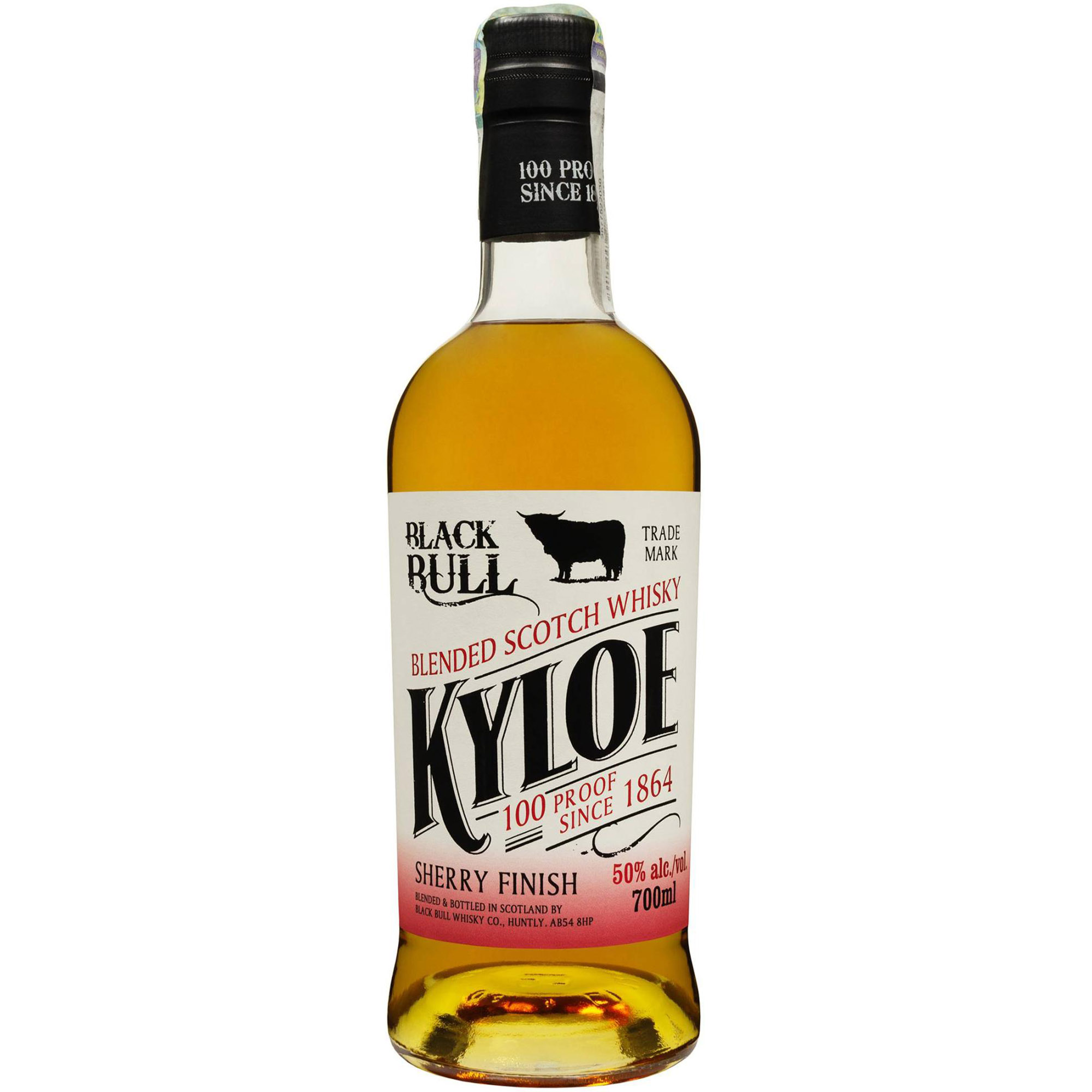 Віскі Black Bull Kyloe Sherry Finish Blended Scotch Whisky 50% 0.7 л - фото 1