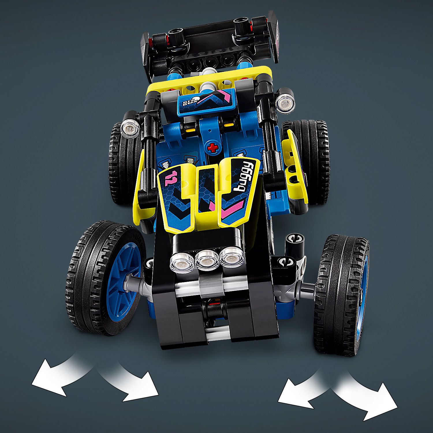 Конструктор LEGO Technic Внедорожник багги для гонок 219 детали (42164) - фото 6