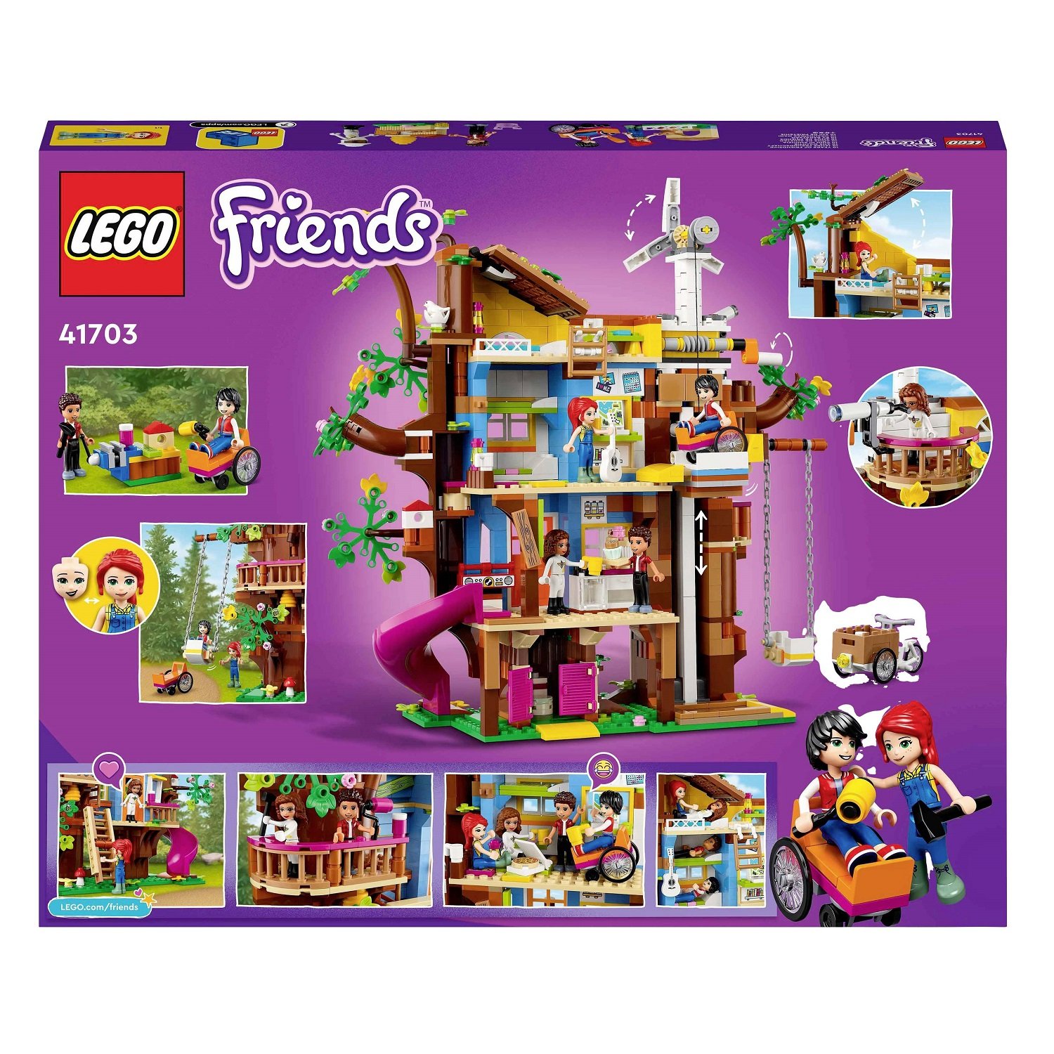 Конструктор LEGO Friends Будинок друзів на дереві, 1114 деталей (41703) - фото 2