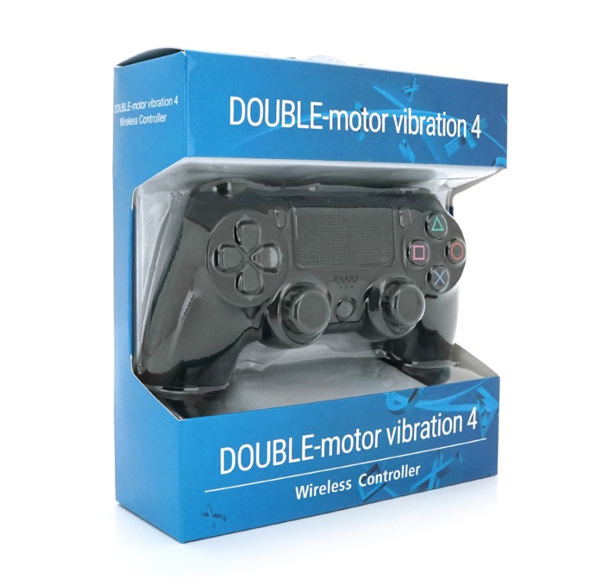 Геймпад джойстик Doubleshock Wireless PS4 Double Motor Vibration DualShock 4 Gey-Black - фото 5