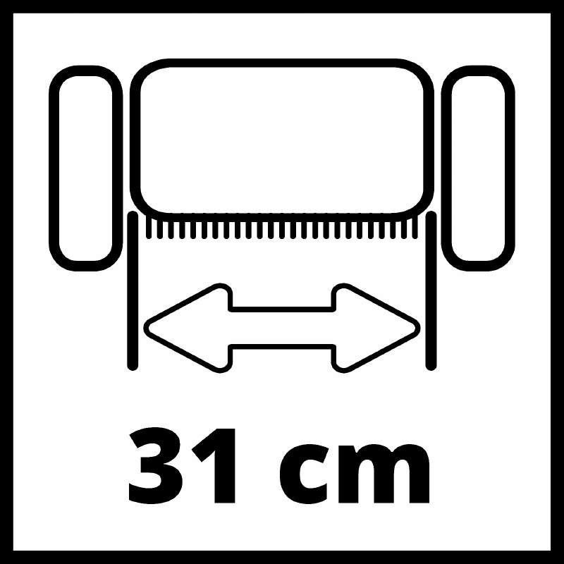 Аератор-скарифікатор акумуляторний Einhell GC-SC 36/31 Li-Solo (3420660) - фото 9