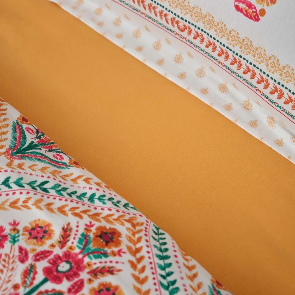 Комплект постельного белья Karaca Home Belen hardal, ранфорс, полуторный, 220х160 см, горчичный (svt-2000022316996) - фото 3