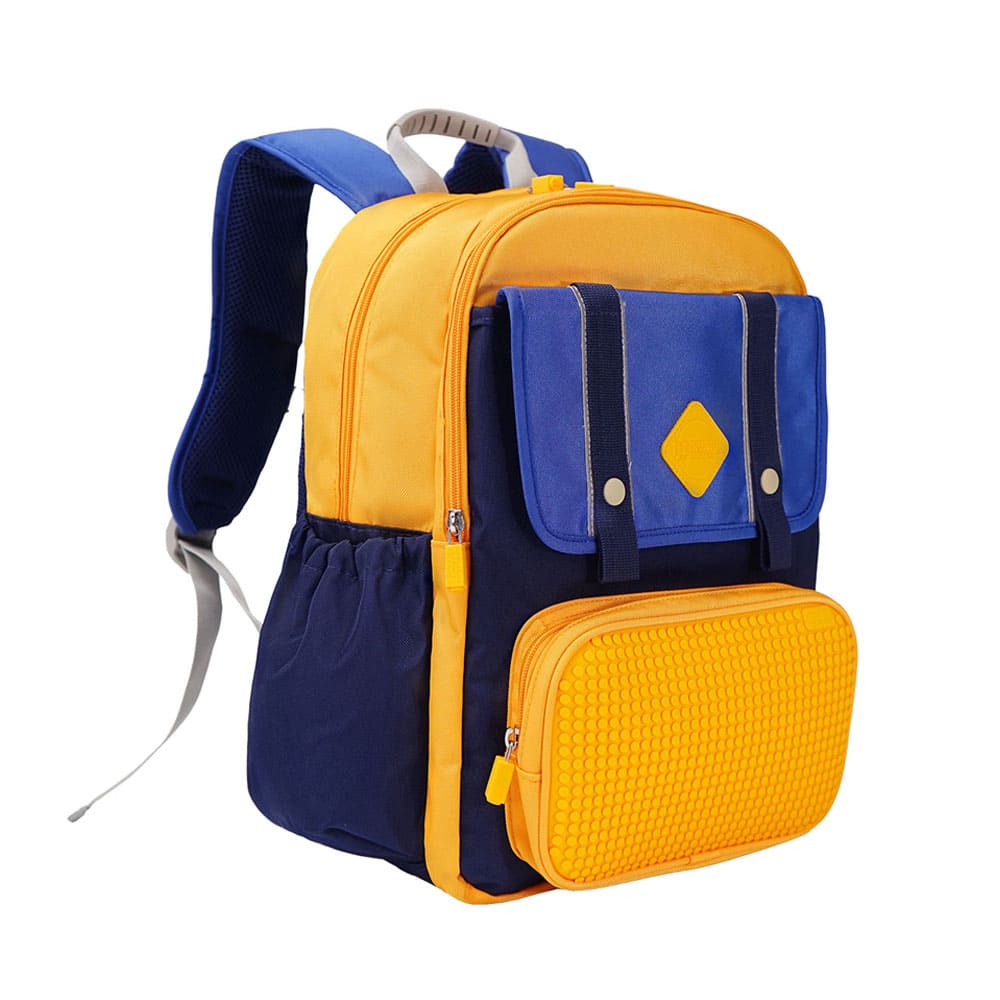 Рюкзак Upixel Dreamer Space School Bag, синий с желтым (U23-X01-B) - фото 3