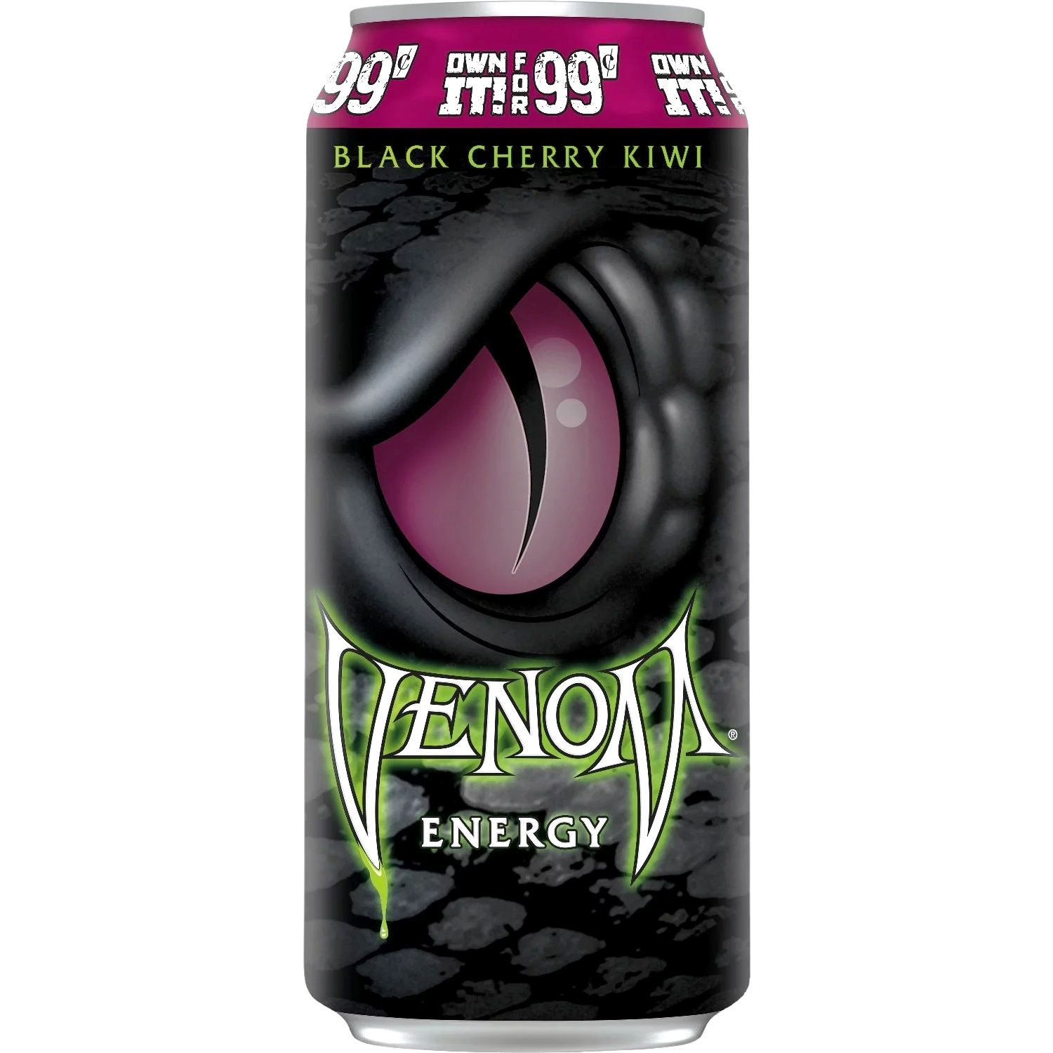 Напиток энергетический Venom Energy Black Cherry Kiwi безалкогольный 0.473 л (947443) - фото 1