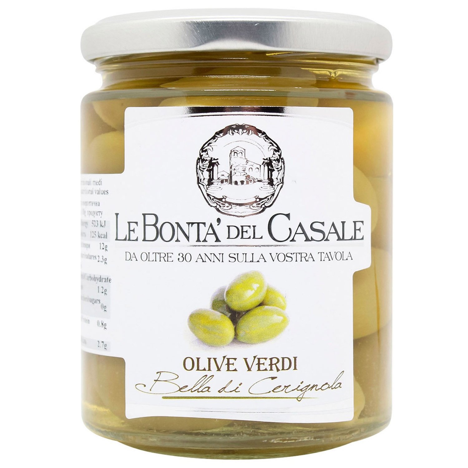 Оливки Le Bonta' del Casale Сицилійські солодкі 314 мл - фото 1
