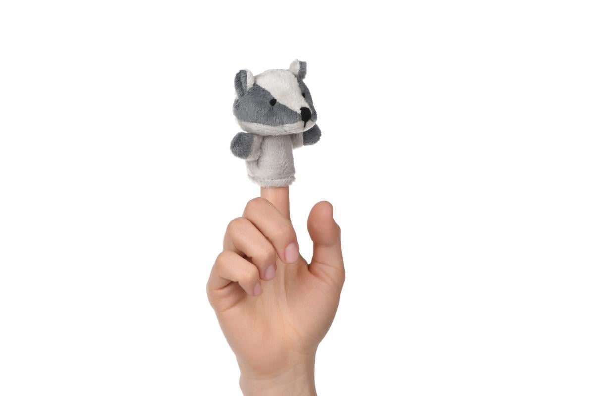 Лялька для пальчикового театру Goki Єнот, 8,5 см (50962G-5) - фото 2