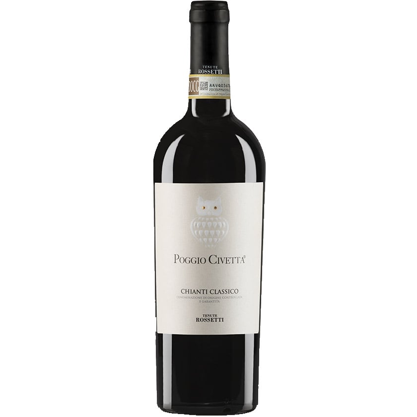 Вино Tenute Rossetti Poggio Civetta Chianti Classico червоне сухе 0.75 л - фото 1