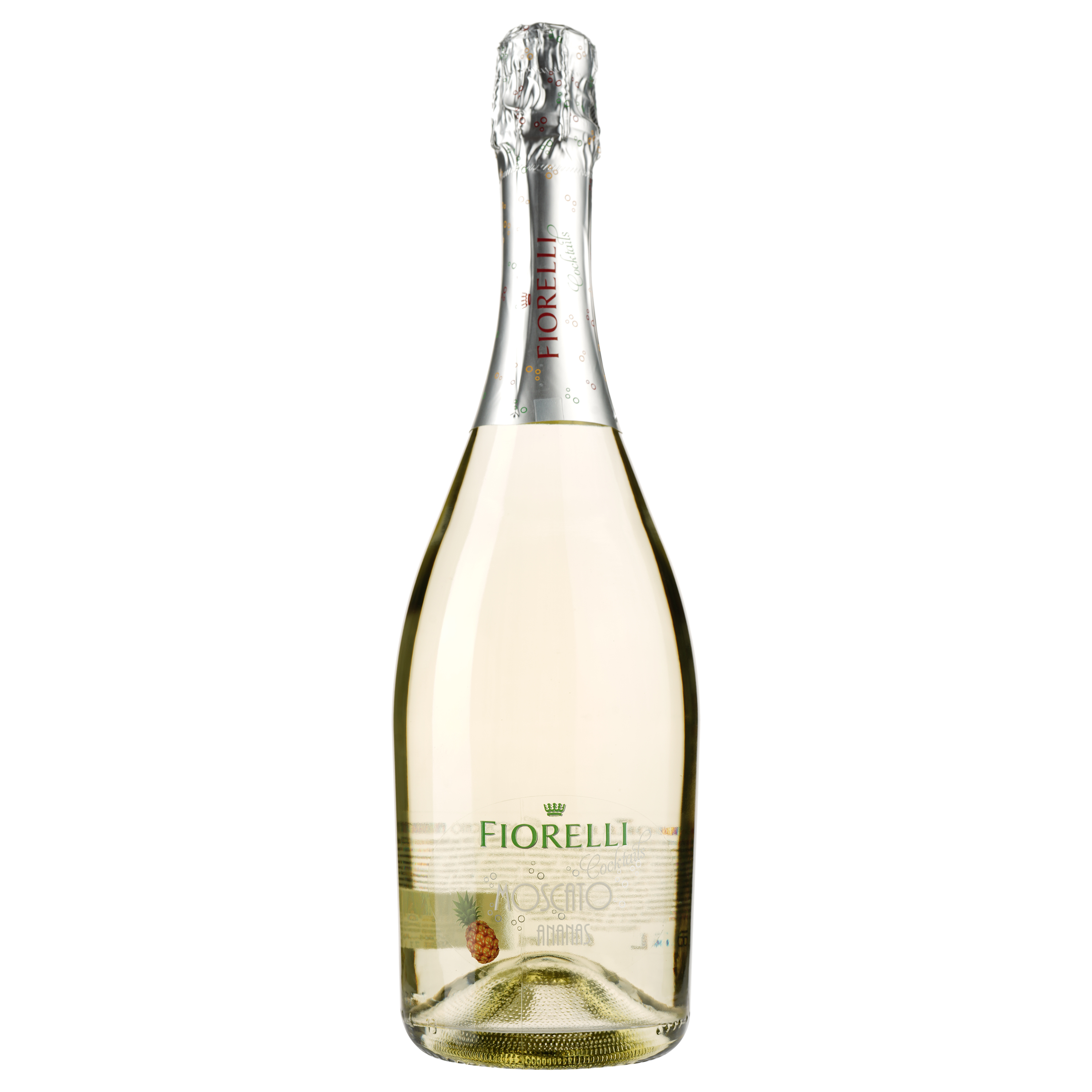 Напиток на основе вина Fiorelli Moscato Ananas, сладкий, 7,5%, 0,75 л (ALR13550) - фото 1