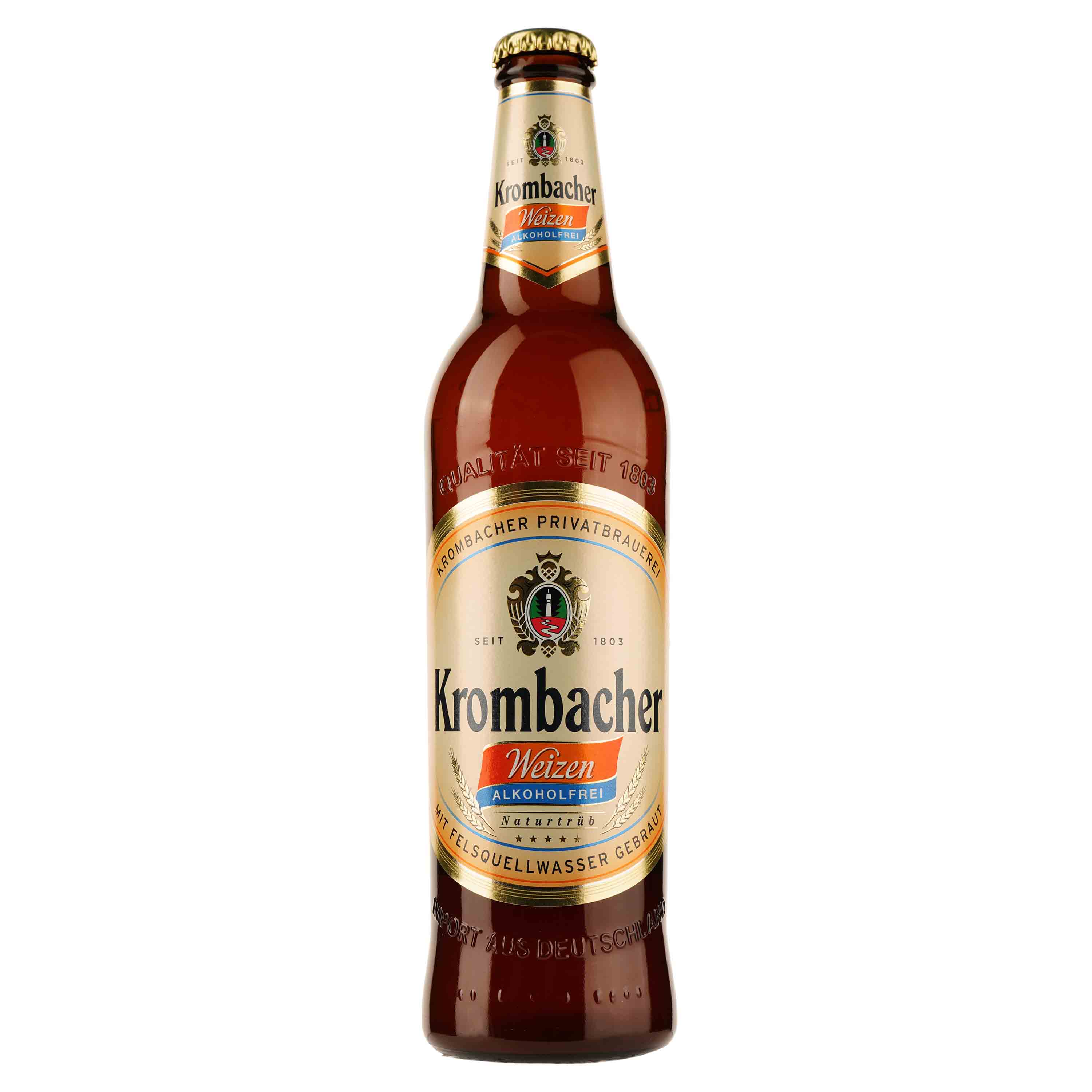 Набір пива Krombacher (Pils 2 шт. х 0.5 л, Dark 2 шт. х 0.5 л) + келих - фото 9