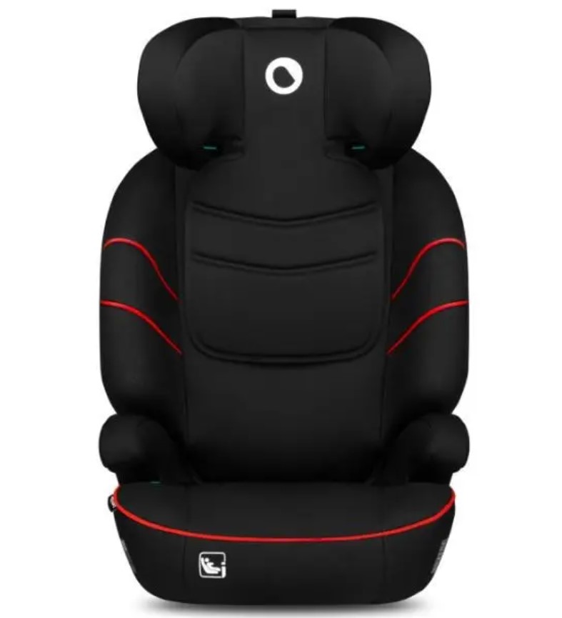 Автокресло Lionelo Lars I-Size Sporty Black Red, 15-36 кг, черное с красным (LO-LARS I-SIZE SPORTY BLACK RED) - фото 3