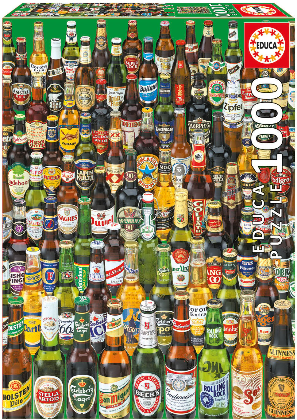 Пазл Educa Пиво, 1000 элементов (EDU-12736) - фото 1