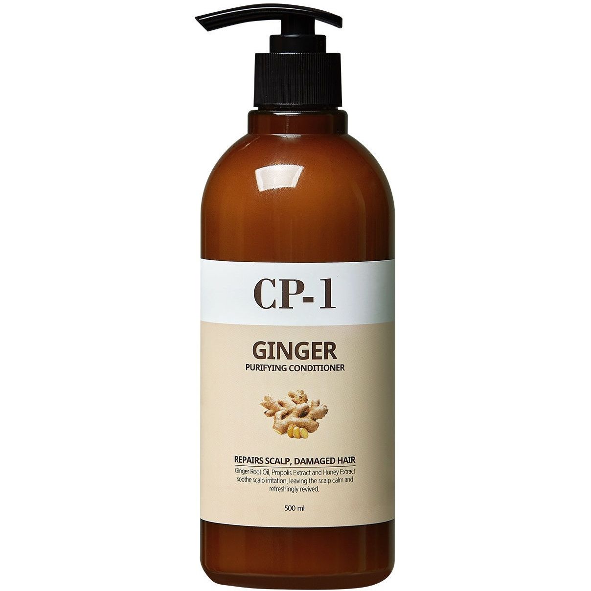 Кондиционер для волос Esthetic House Ginger Purifying Conditioner Имбирный, 500 мл - фото 1