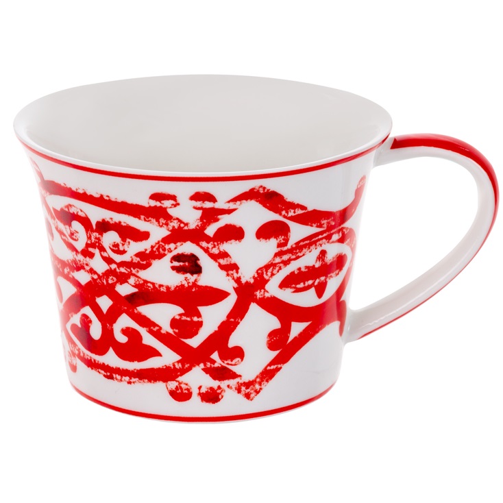 Чашка з блюдцем Lefard Сицилія Ред, 220 мл (924-766) - фото 2