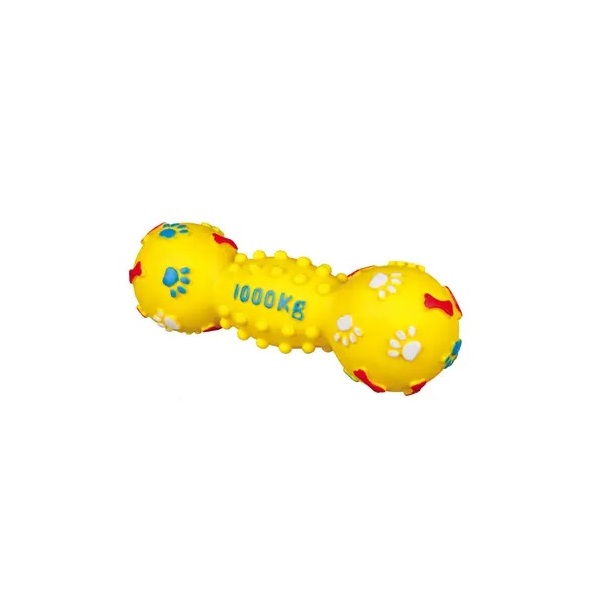 Игрушка для собак Trixie Гантель лапка с пищалкой, 25 см, в ассортименте (3363) - фото 3