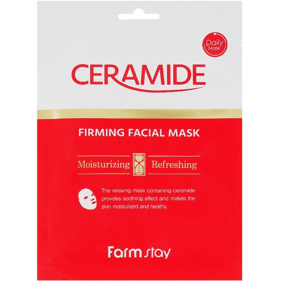 Набор масок для лица FarmStay Ceramide Firming Facial Mask 10 шт. - фото 2