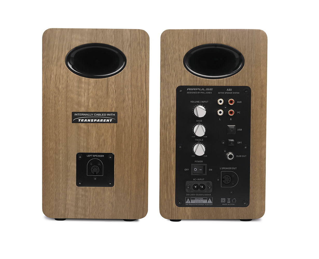 Акустична система Edifier AirPulse A80 Bluetooth Brown - фото 2